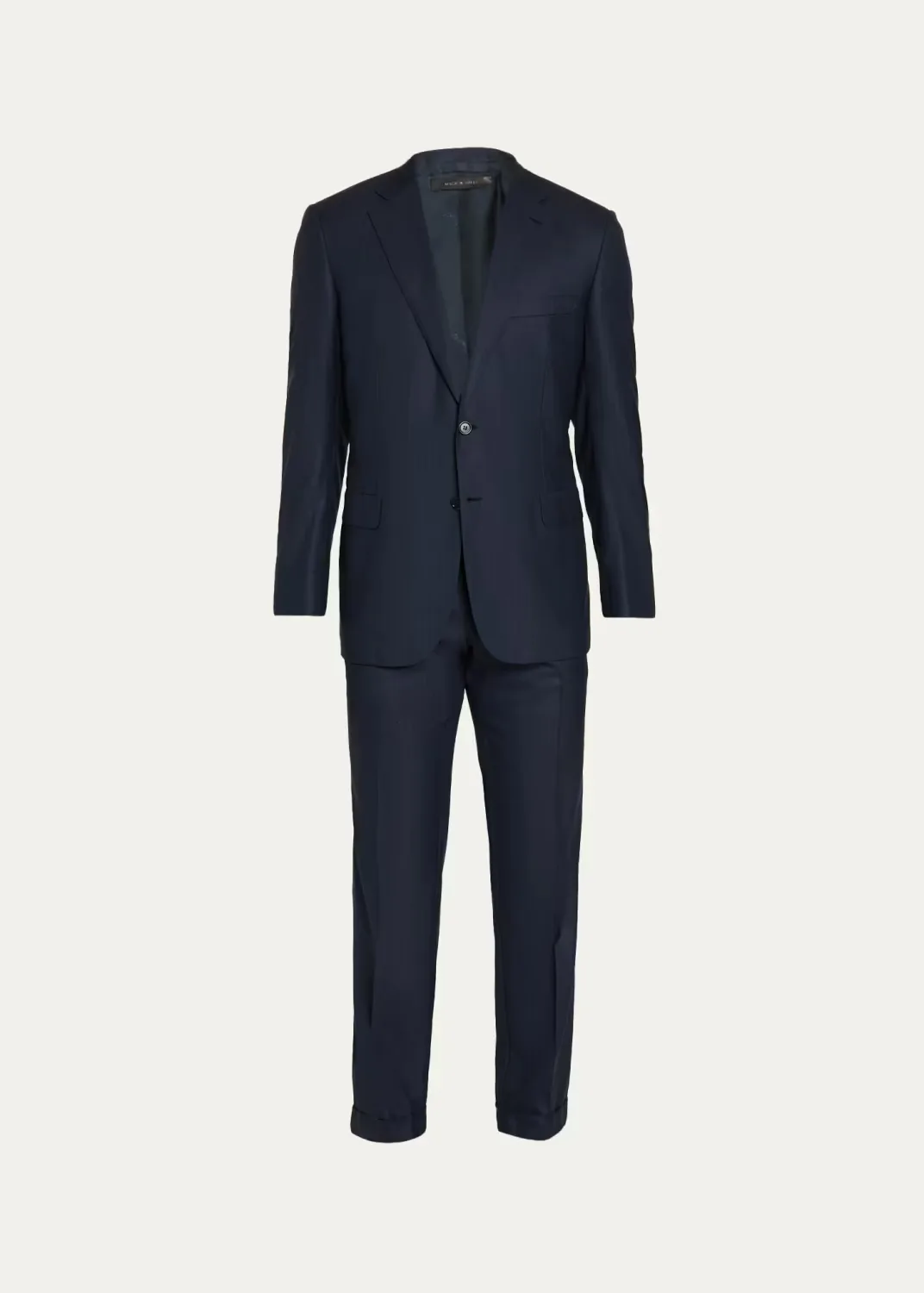 Brunico Wool & Silk Herringbone Two-Piece Suit