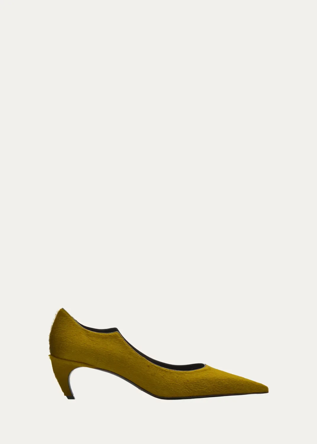 50mm Valerie Calf Hair Pumps by Khaite