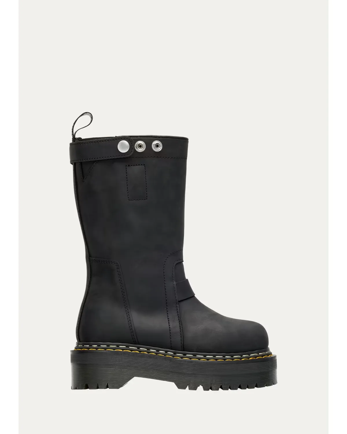 Dr. Martens x Dr. Martens Quad Sole Pull-On Leather Boots by Dr. Martens