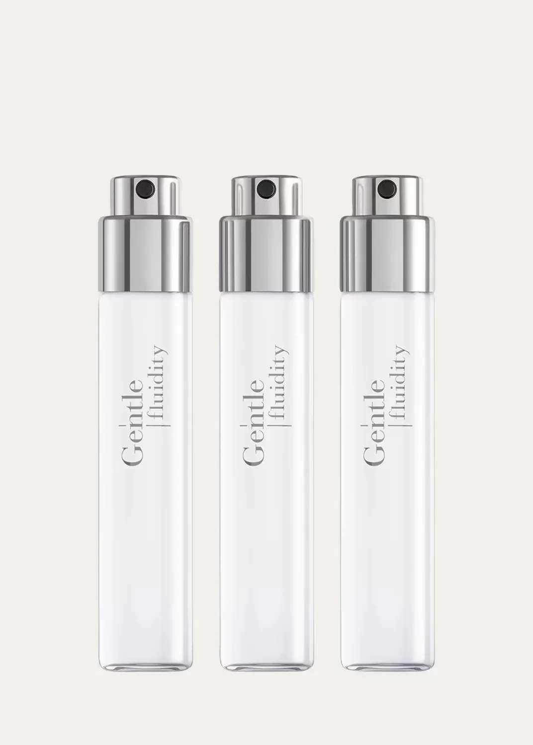 Gentle Fluidity Silver Eau De Parfum Travel Refills, 3 x 0.37 oz by Maison Francis Kurkdjian