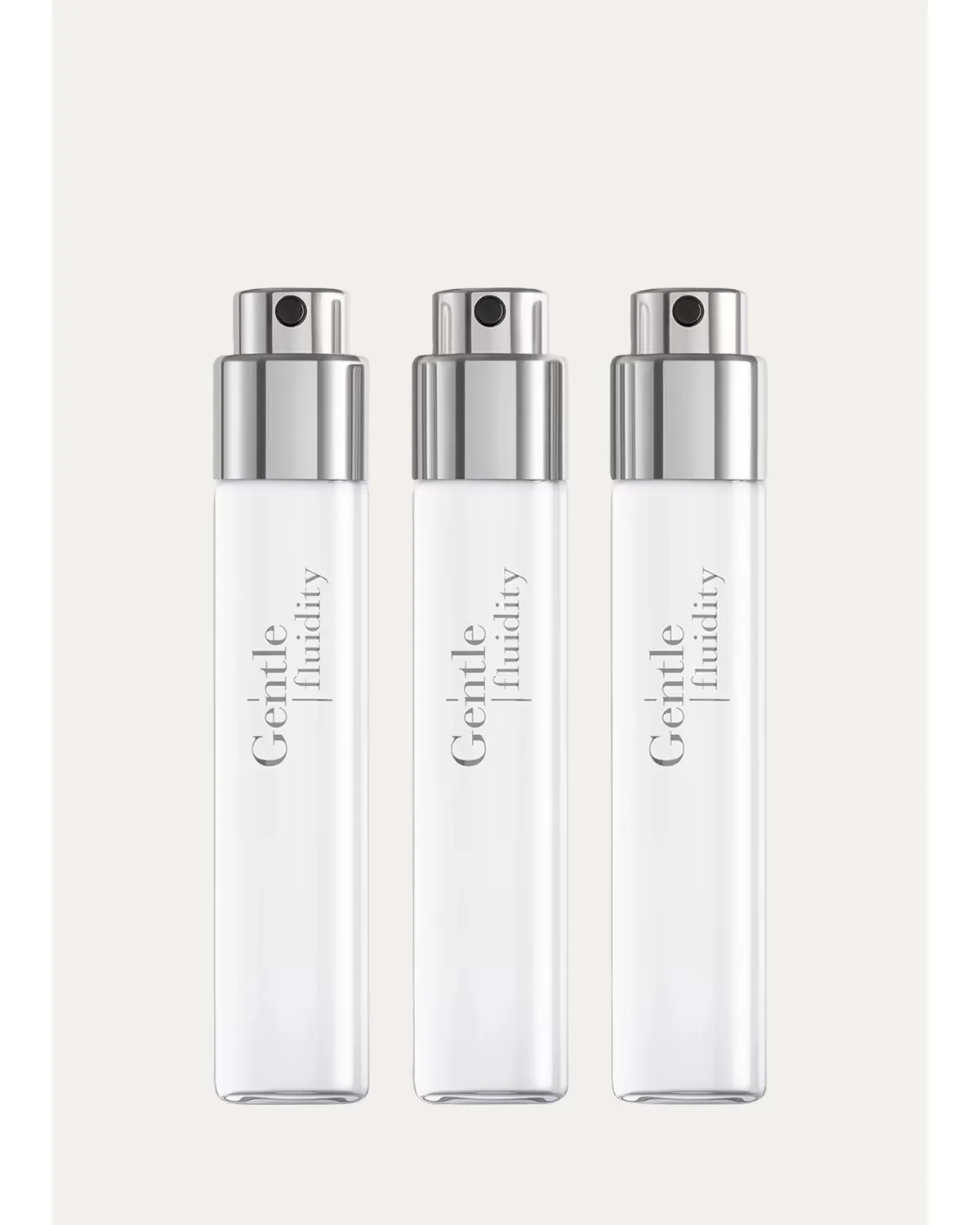 Gentle Fluidity Silver Eau De Parfum Travel Refills, 3 x 0.37 oz by Maison Francis Kurkdjian