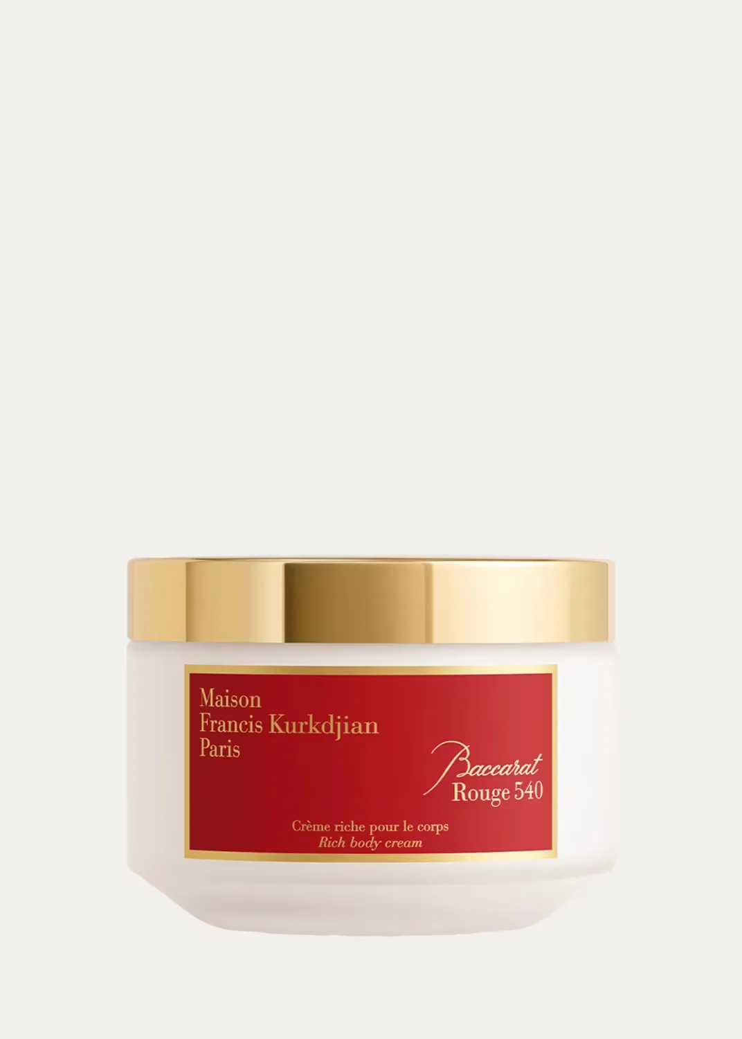 Baccarat Rouge 540 Rich Body Cream, 6.8 oz by Maison Francis Kurkdjian