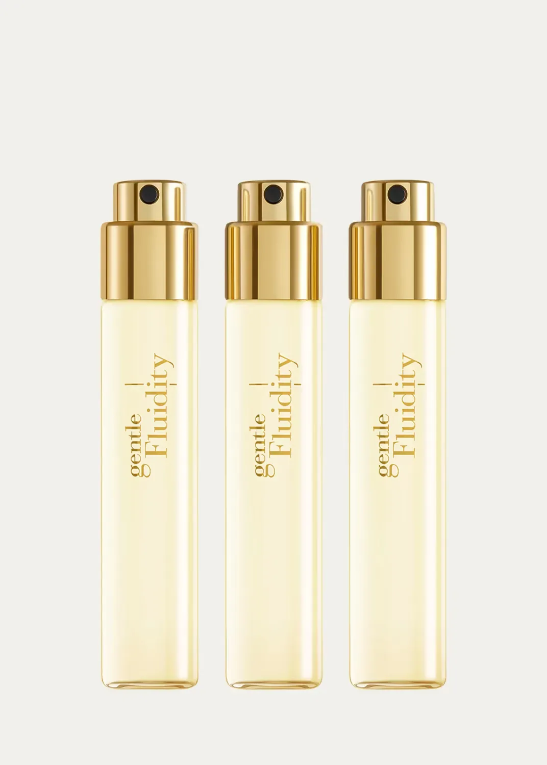 Gentle Fluidity Gold Eau De Parfum Travel Refills, 3 x 0.37 oz by Maison Francis Kurkdjian