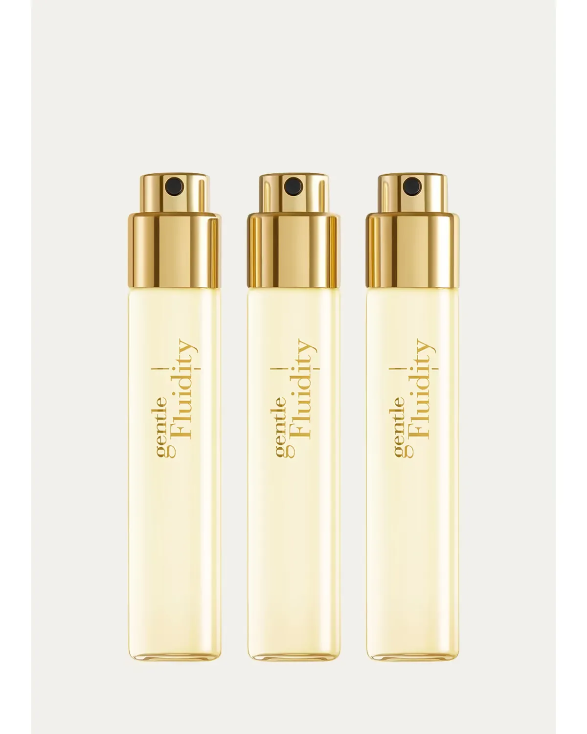 Gentle Fluidity Gold Eau De Parfum Travel Refills, 3 x 0.37 oz by Maison Francis Kurkdjian