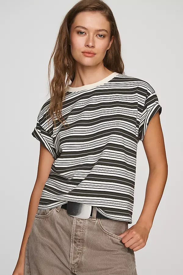 Kelly 100% Cotton Boxy Tee