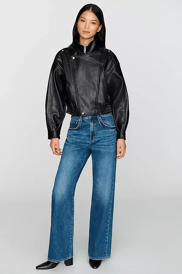 Larsen High Rise Relaxed Flare Jeans