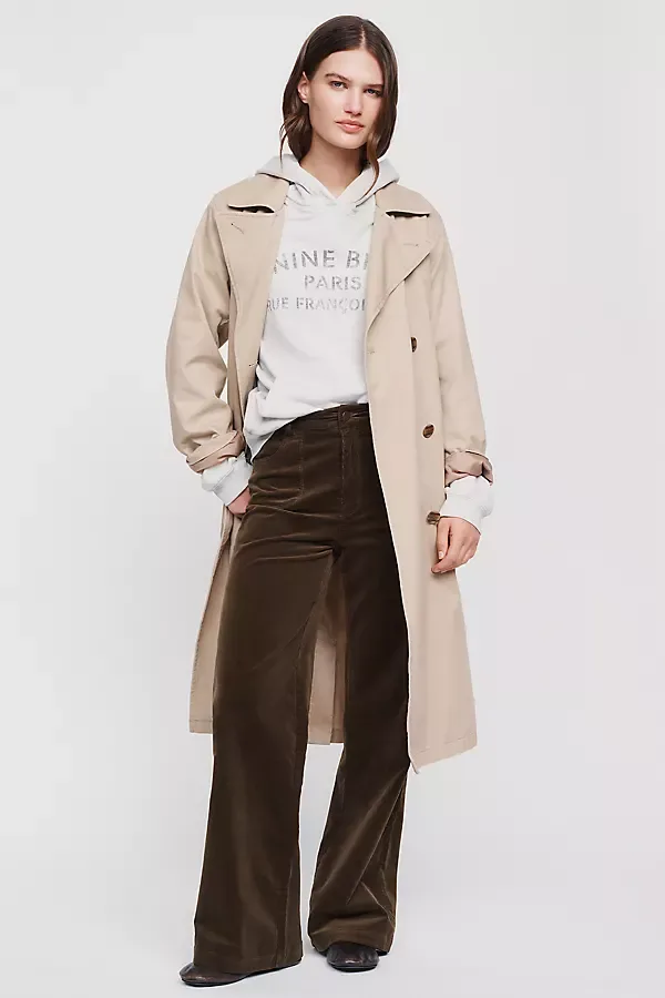 Anessa 31 High Rise Wide Leg Utility Jeans by PAIGE