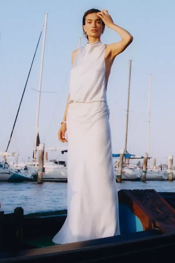Juna Draped Maxi Dress by BEC + BRIDGE
