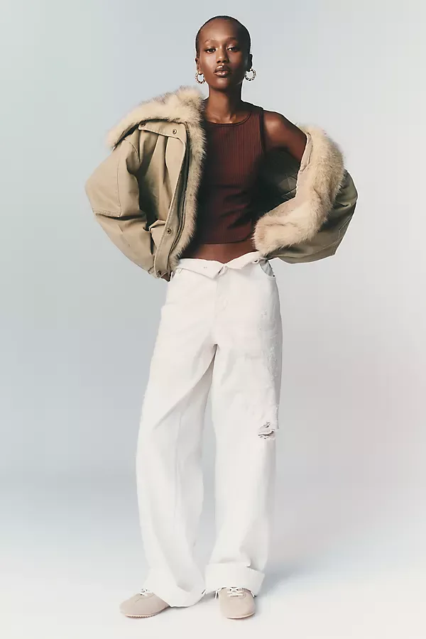 Sloane High Rise Slouchy Relaxed Jeans by Pilcro