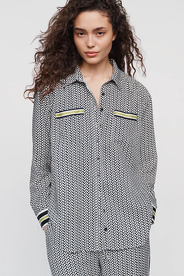 Rudi Silken Buttondown Shirt by Maeve