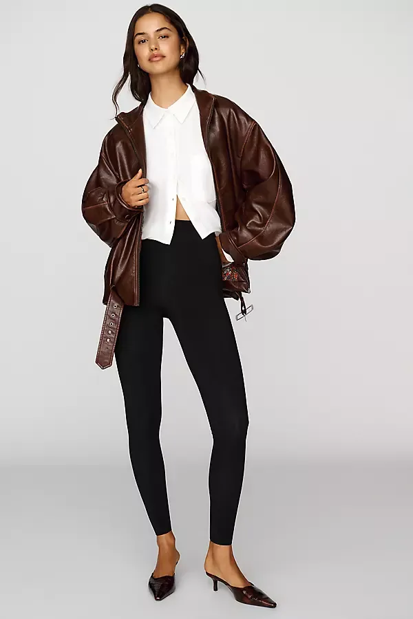 Faux Leather Leggings