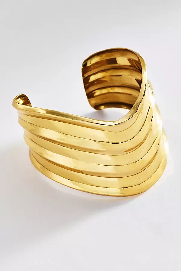 Wavy Cuff Bracelet