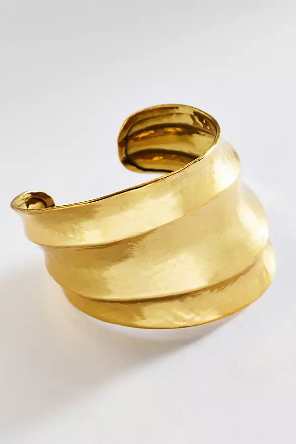 Ridged Cuff Bracelet