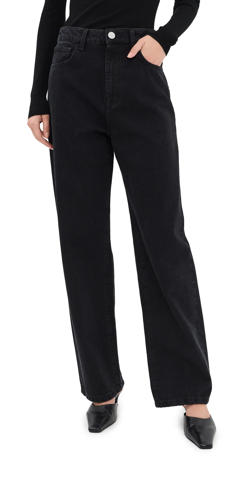 Bruun Signature Baggy Denim Jeans by Rhe