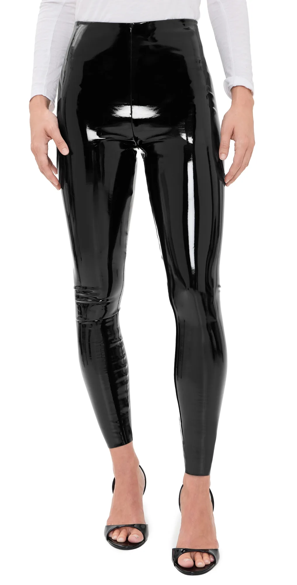 Faux Patent Leather Leggings by Commando