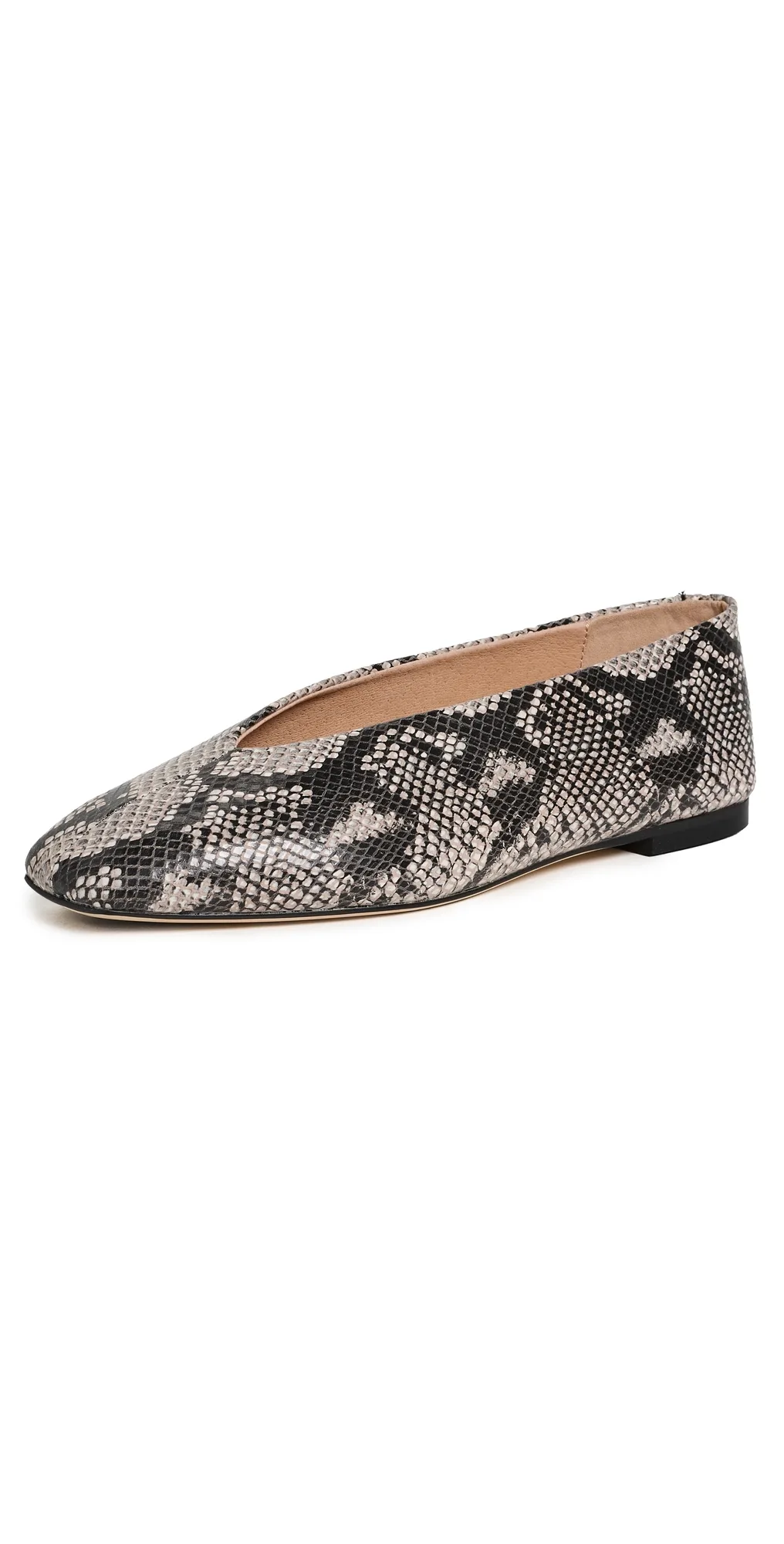 Brash Flats Ecru Snake by Tony Bianco