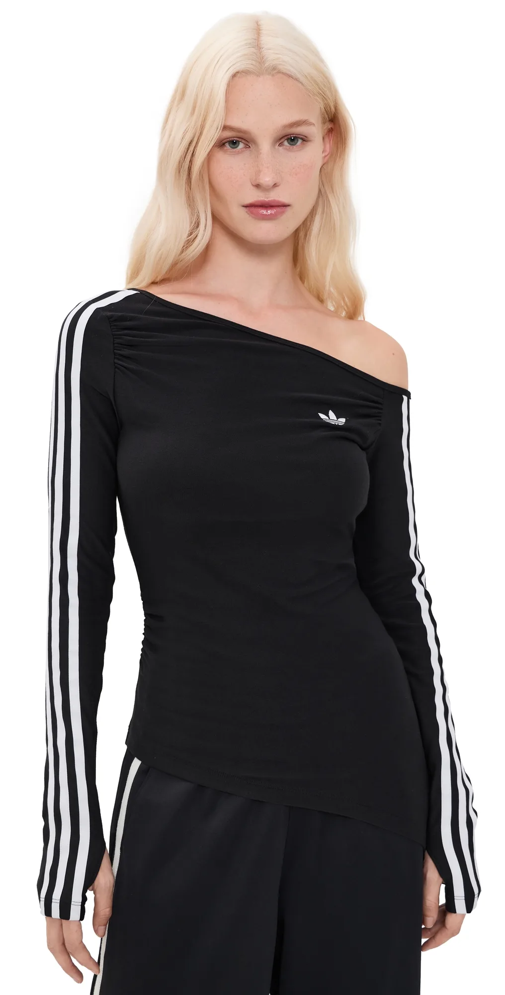 One Shoulder Asymmetric Top by adidas