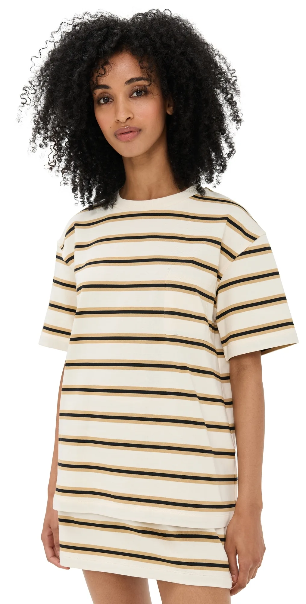 Caroline Striped Tee by LE BOP