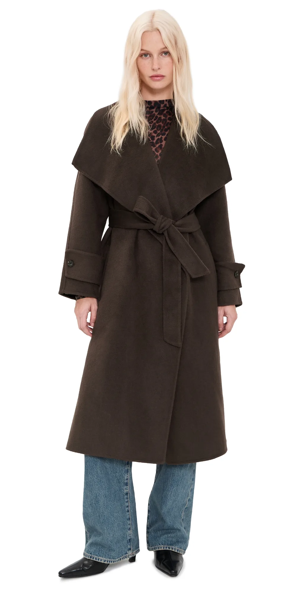 Celeste Wool Coat by Rails