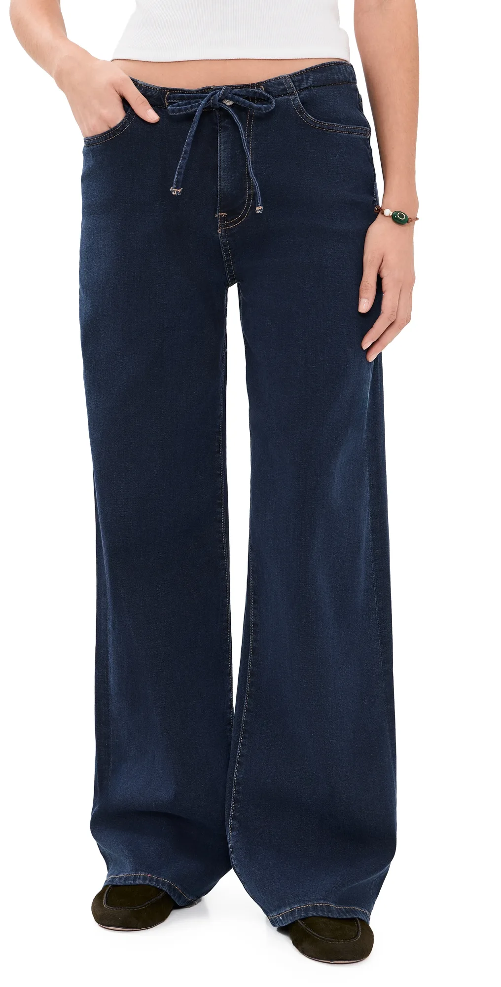 The Big Easy Wide Leg Jeans by WARP + WEFT