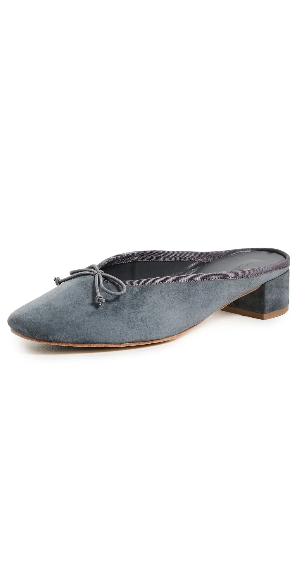Maxy Mules - Steel Suede by Tony Bianco