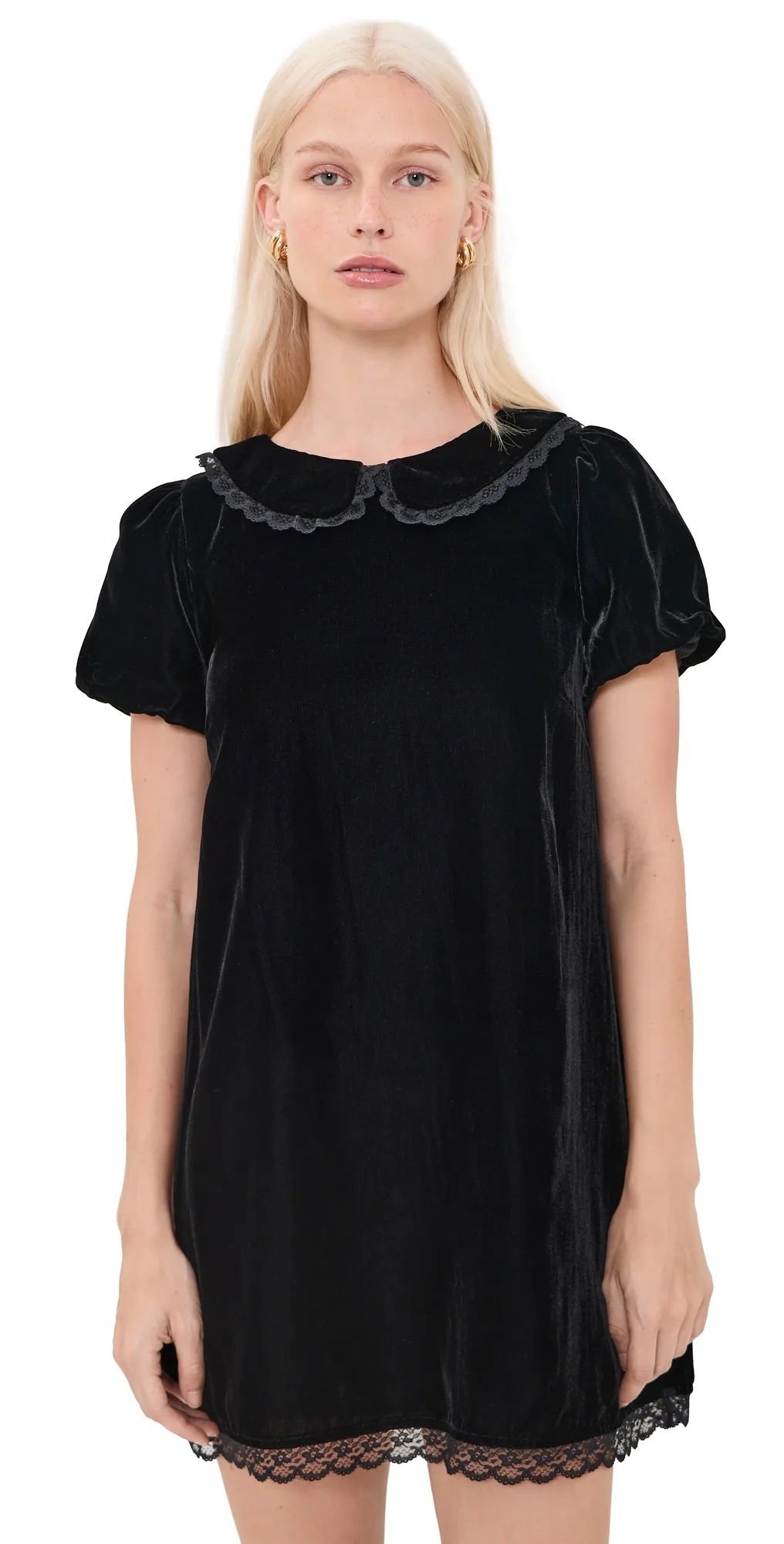 Meadow Velvet Mini Dress by Caroline Constas