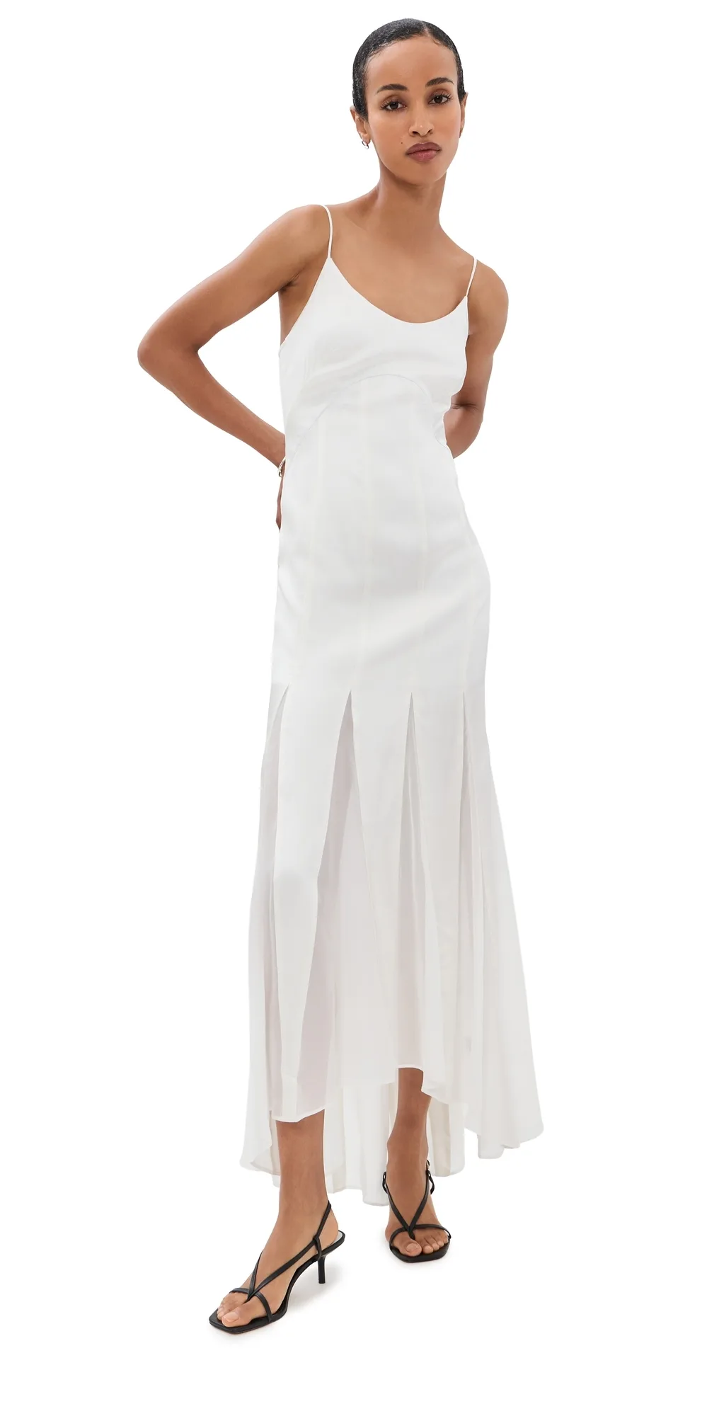 Kaida Silk Dress by Azeeza