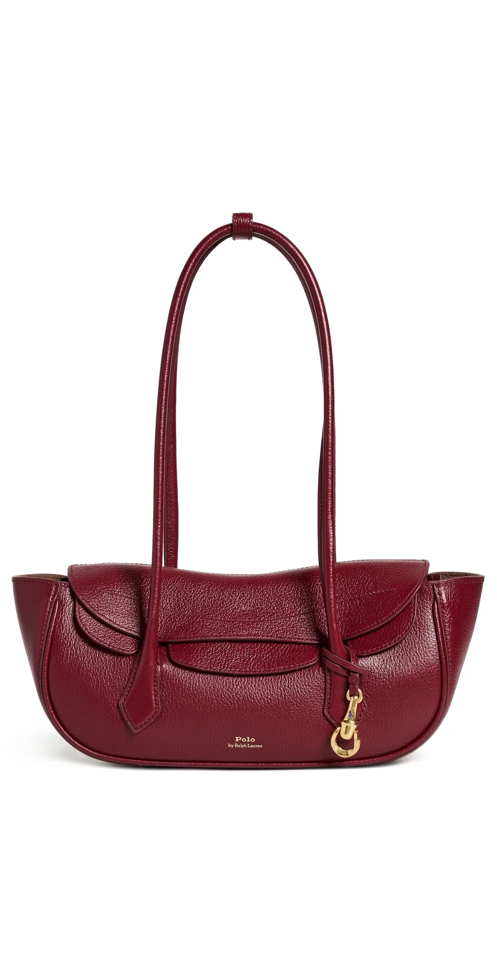 Shiny Tumbled Blaze Shoulder Bag by Polo Ralph Lauren
