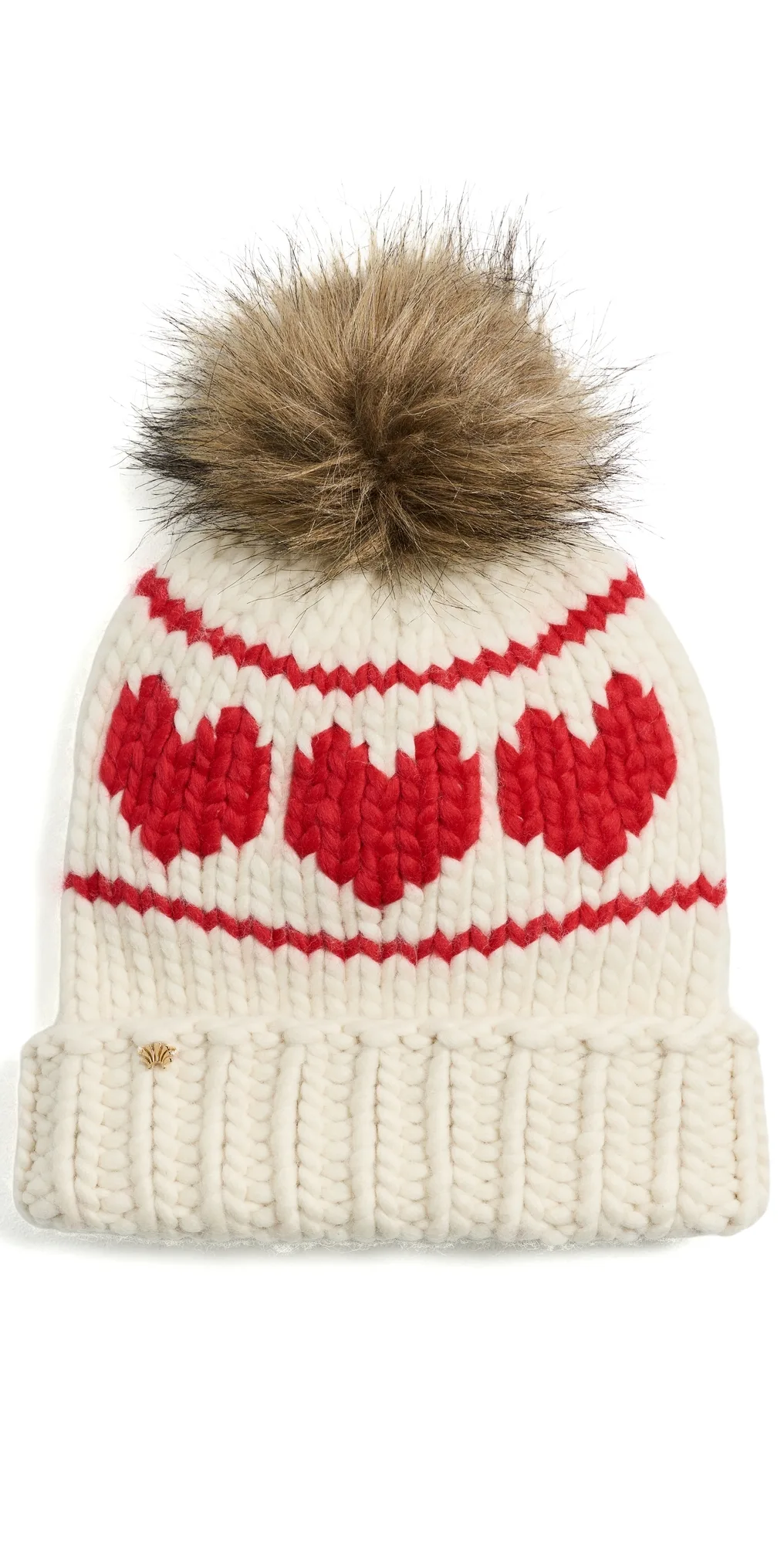Triple Hearts Beanie
