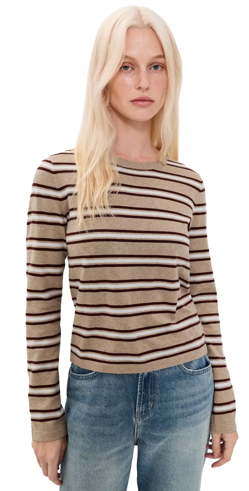 Davie Knit Long Sleeve Tee by Rails
