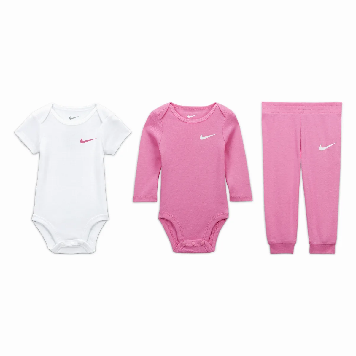 Essentials 3-Piece Bodysuit and Pants Set by Nike