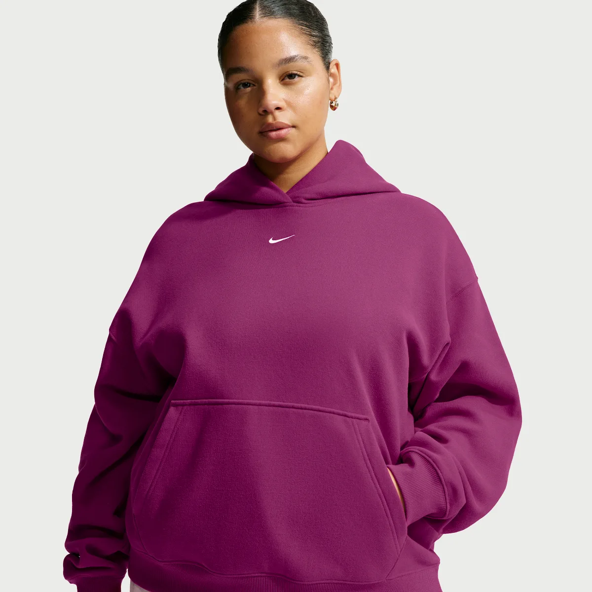 Studio Fleece Medium Weight Oversized Pullover Hoodie
