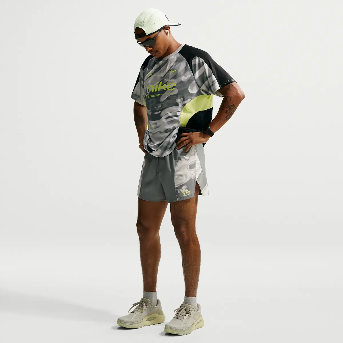 Dri-FIT 4 Brief-Lined Running Shorts by Nike