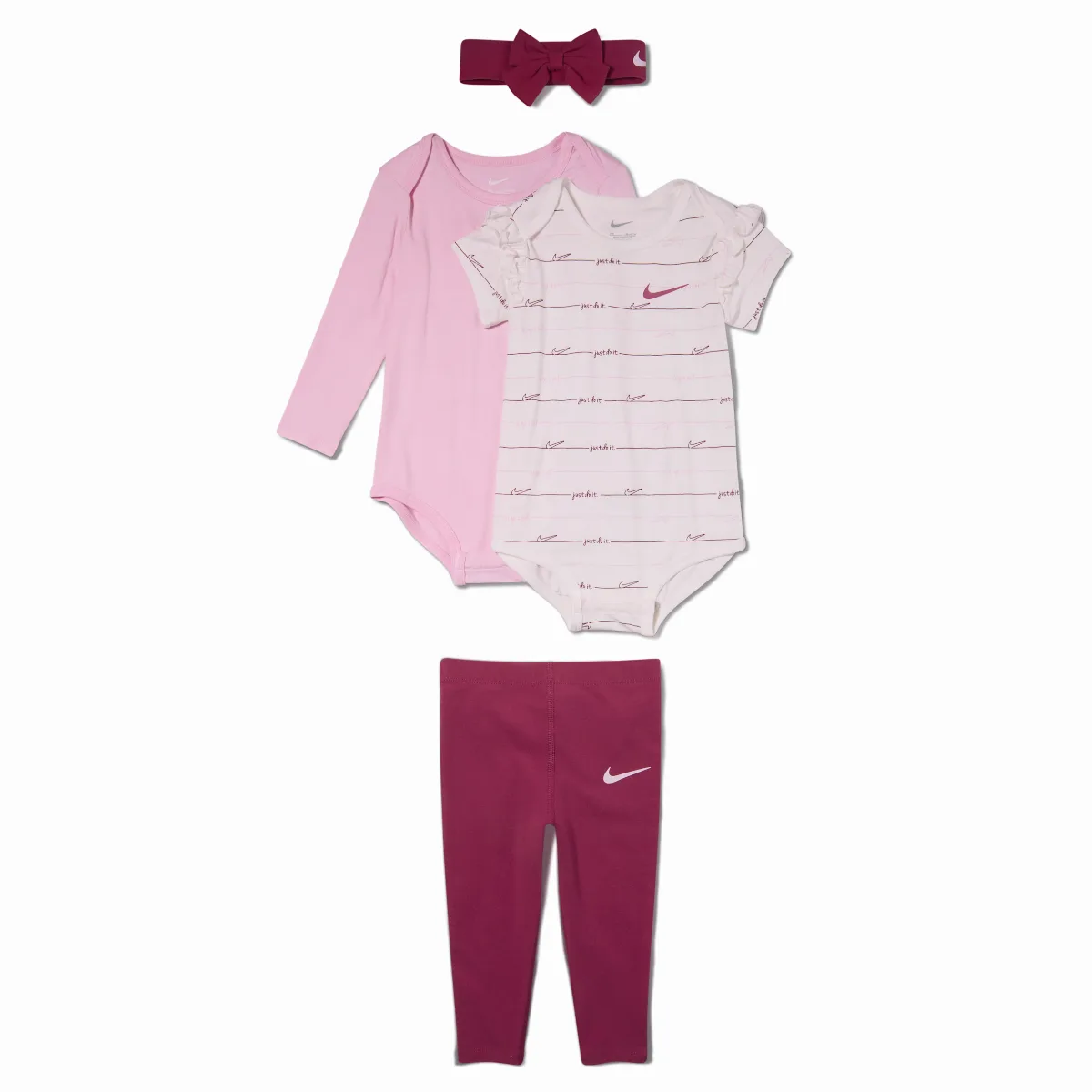 Ready, Set, Grow! 3-Piece Set with Headband by Nike