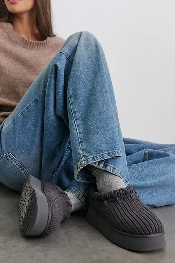 Tazz Whipstitch Knit Slippers by UGG