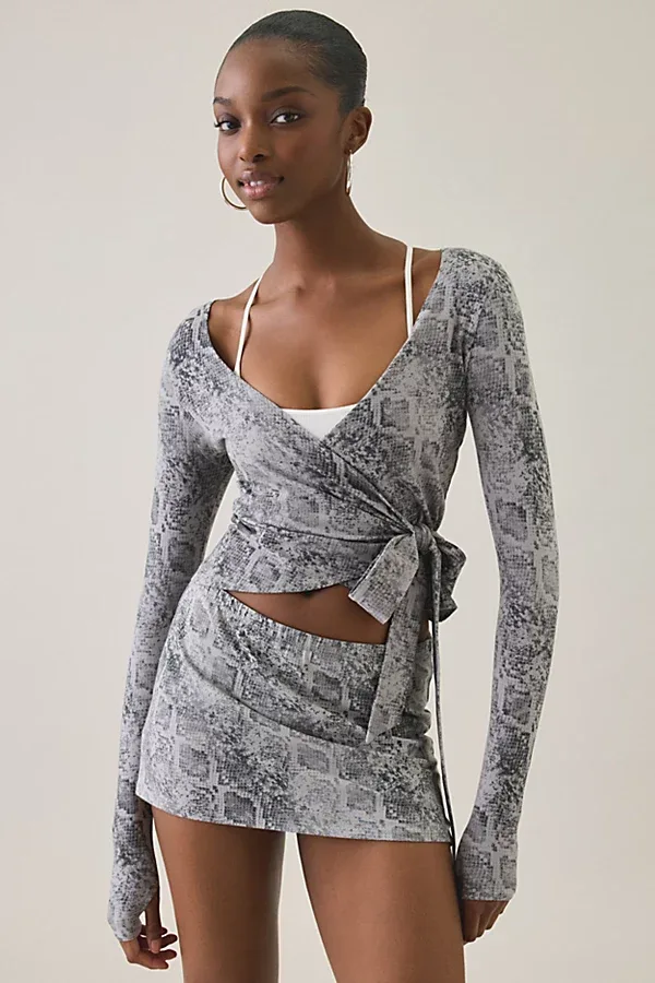 Bec Ballet Wrap Top by Out From Under