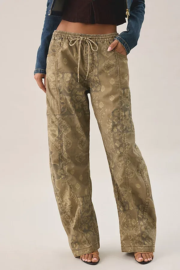 Curve Mid-Rise Pull-On Pants