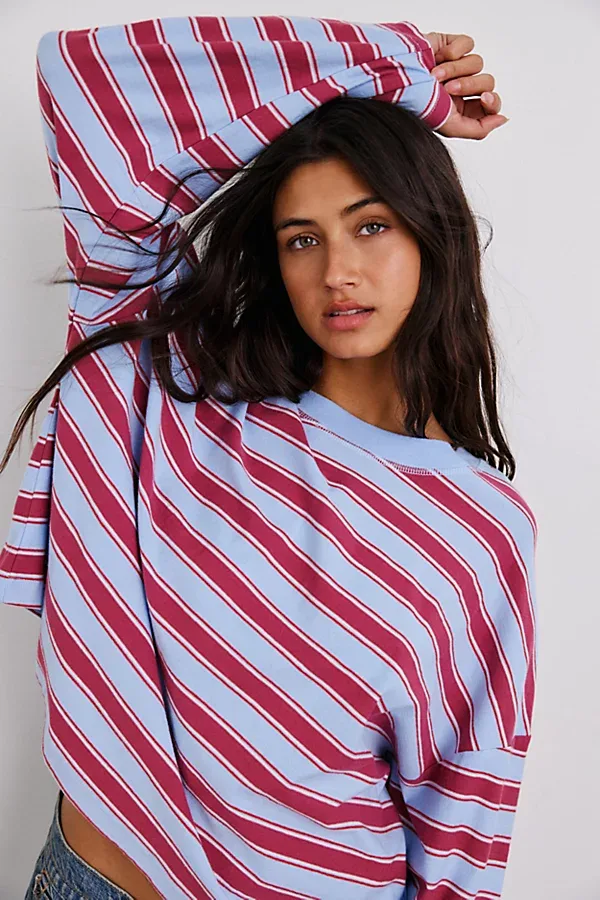 Boxy Long Sleeve Spill the Tee