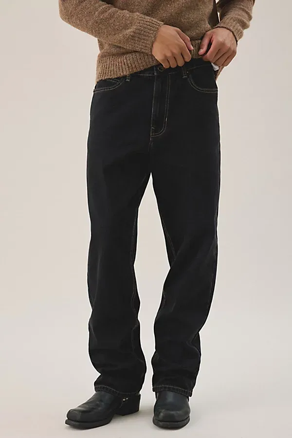 Relaxed Straight Fit Jeans