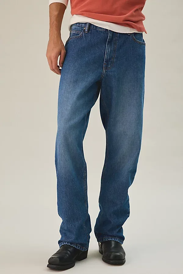 Relaxed Straight Fit Jeans by BDG