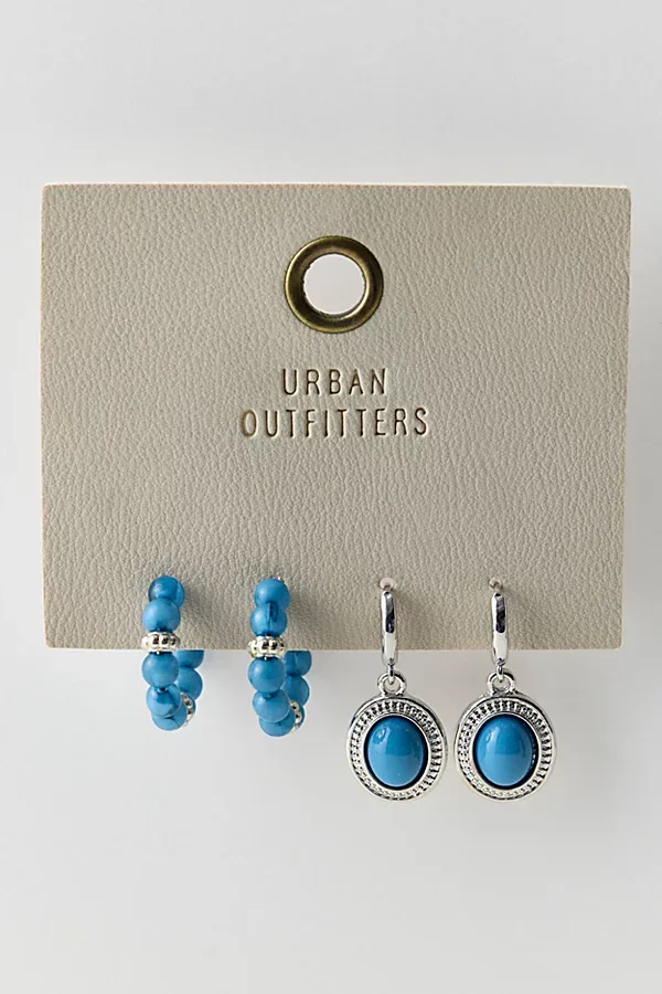 Lola Colorful Duo Earrings Set by Urban Outfitters
