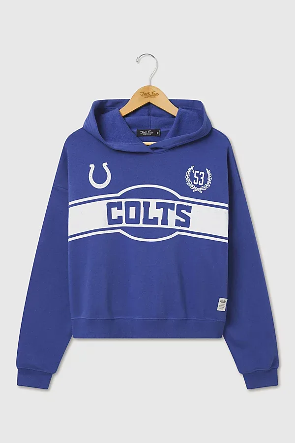 NFL Oversized Crop Hoodie by Junk Food