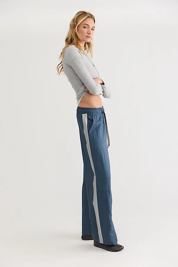 KkCo Nylon Split Track Pants by KkCo