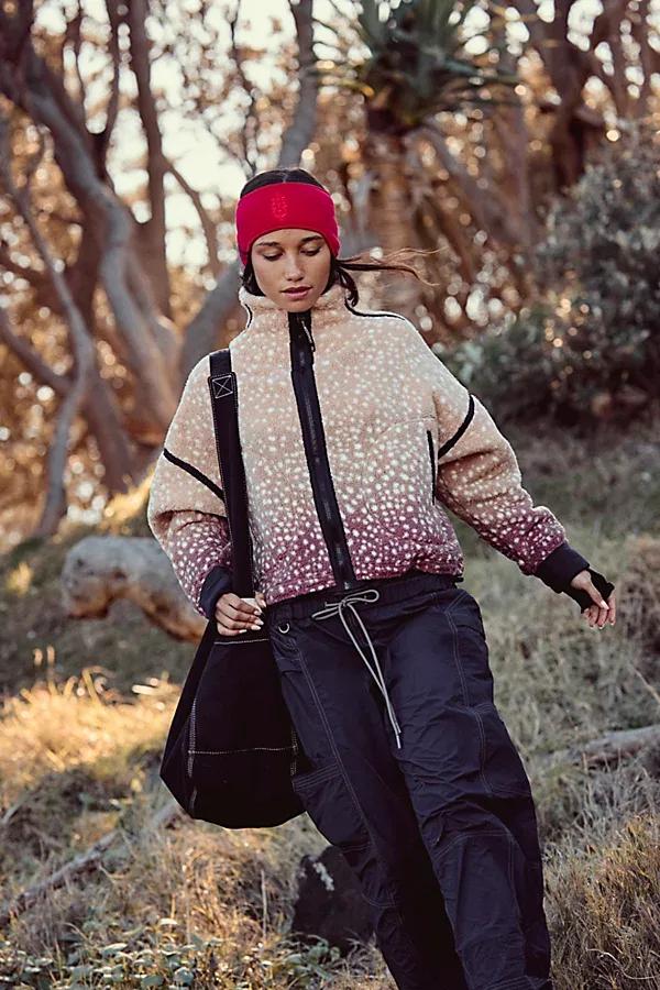 Mountain High Printed Fleece Jacket by FP Movement
