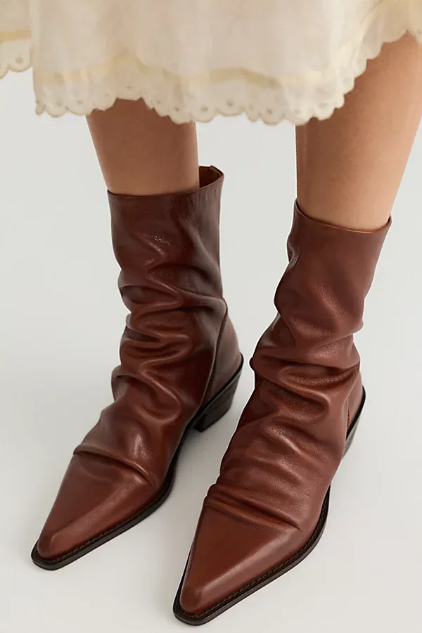 Evyn Ruched Boots