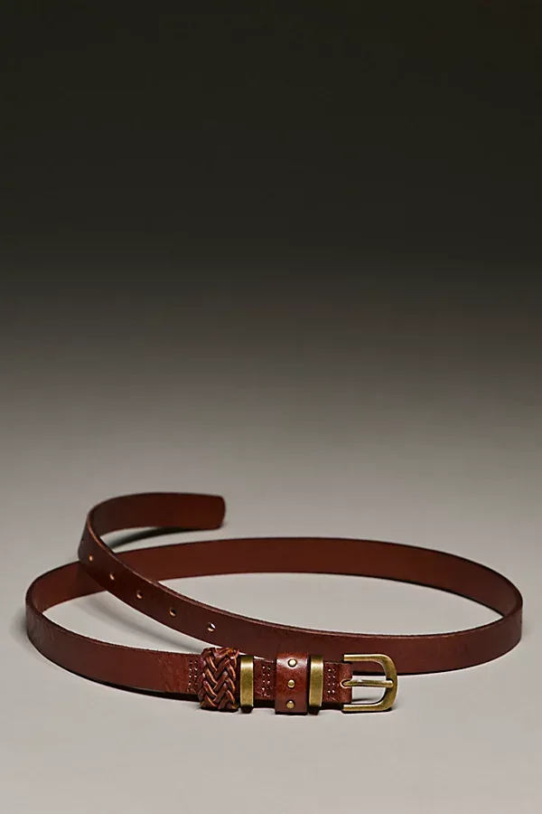 We the Free Braided Slim Belt