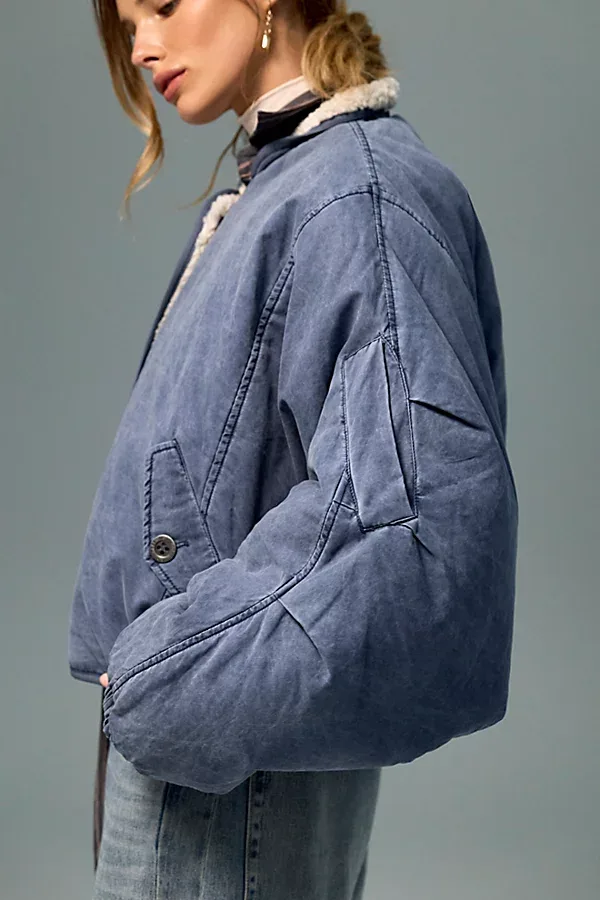 We the Free Hawthorne Reversible Cocoon Jacket by Free People