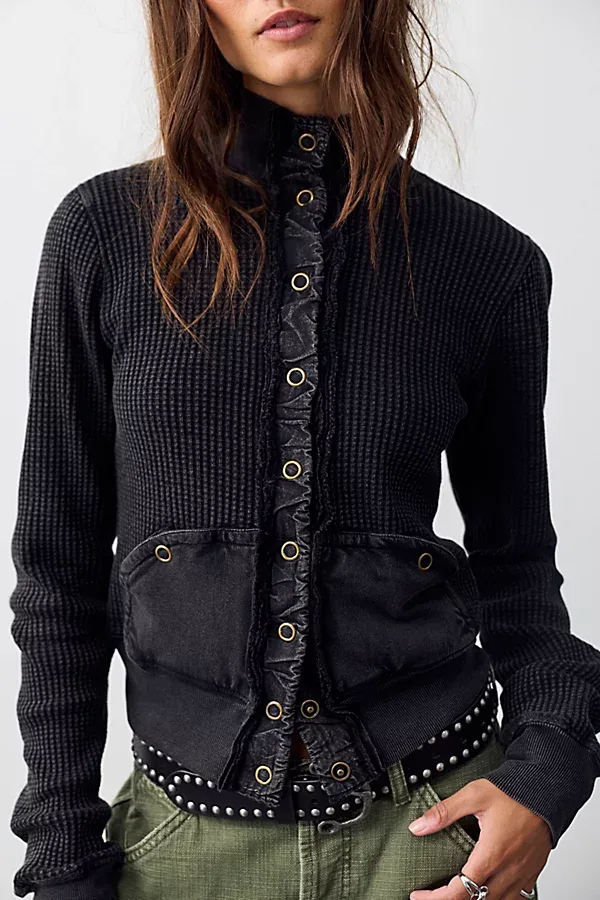 FP One Zinnia Knit Cardi