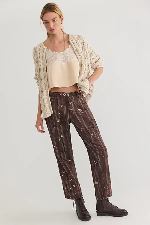 Magnolia Pearl Yarn Dye Miner Pants by Magnolia Pearl