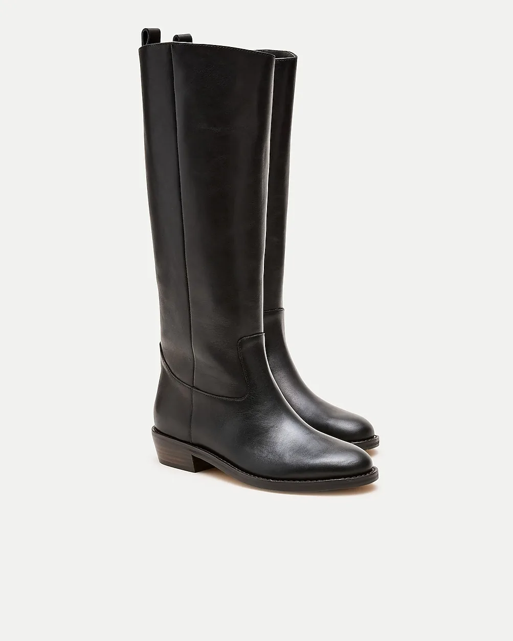 Knee-High Riding Boots in Leather